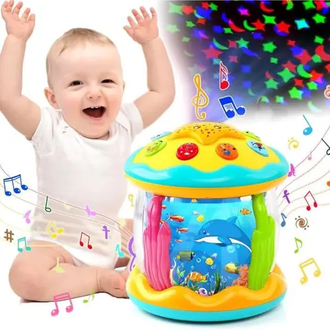 Jouet Bébé - Océan - Projecteur - Musique - Lumière