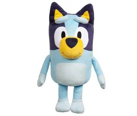 Bluey Peluche Meilleur Ami Jumbo 45 cm - Jouet doux pour enfant (3+)