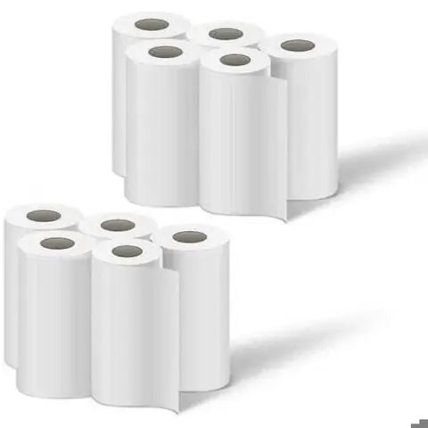 10 rouleaux de papier dimpression compatible avec appareil photo pour enfants papier thermique à impression instantanée papier
