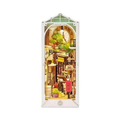 Maquette Rolife Serre-livres Book Nook Sunshine Town