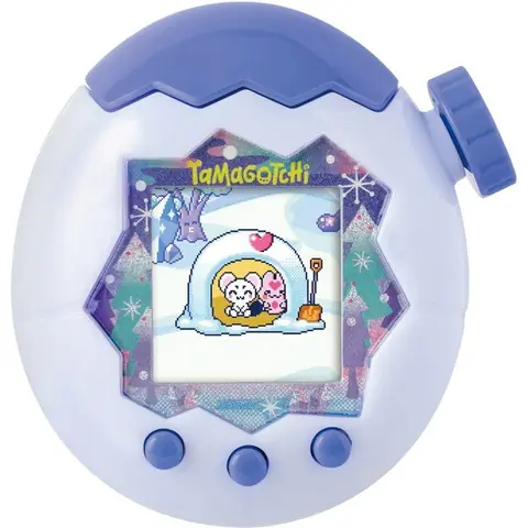 Tamagotchi - BANDAI - Paradise White Glacier - molette zoom - interactif - version française
