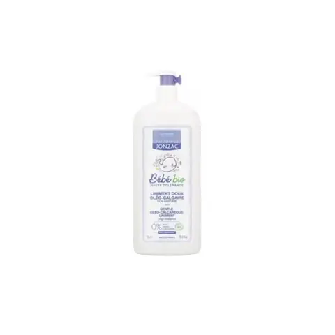 Liniment doux oléo-calcaire - EAU THERMALE JONZAC - 1L - Bio - Sans parabène - Sans aluminium