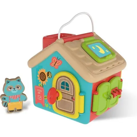 Clementoni - Montessori - Ma maison dactivités - Maison et personnage