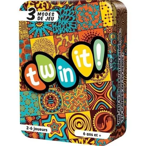 Jeu de société - ASMODEE - Twin It! - Jeu dambiance - 2 joueurs ou plus - 20 min