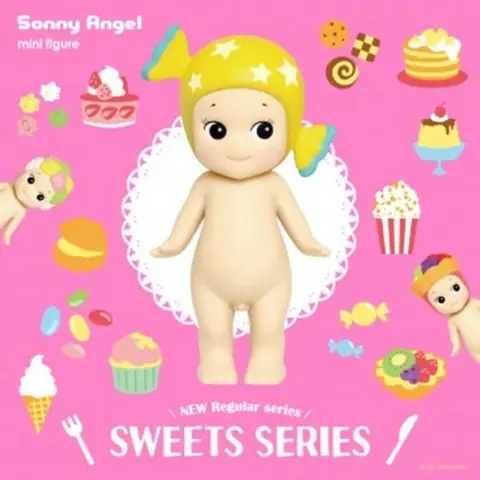 Figurine - SONNY ANGEL - Série Sweets - 7.5-9.5 cm - Résine - Boîte surprise