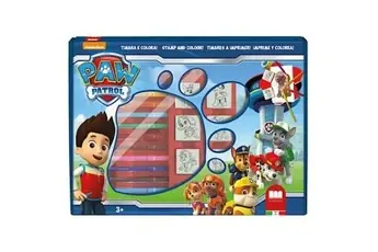 Paw Patrol - Timbres à Imprimer Pat Patrouille - 7 Tampons + Feutres
