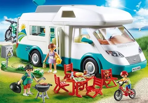 Playmobil Family Fun 70088 Famille et camping-car