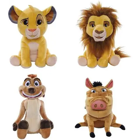 Peluche - SIMBA - Le Roi Lion - 25 cm - Modèle aléatoire - Douceur et sécurité