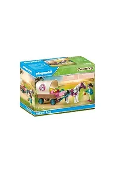 Country 70998 Carriole avec enfant et poney