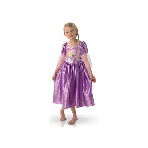 Déguisement Raiponce Luxe Disney Princess - Taille 3/4 ans - Violet - Fille - 1 pièce
