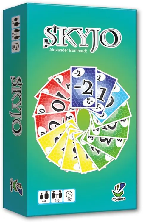 Skyjo - Jeux de société BlackRock Games - 2 à 8 joueurs - A partir de 8 ans