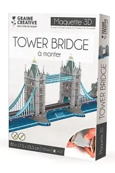 puzzle maquette tower bridge bois