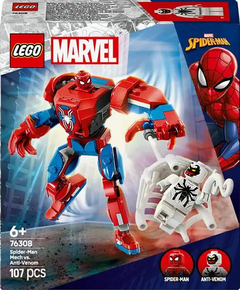 LEGO® Super Heroes 76308 Le robot de Spider-Man contre Anti-Venom