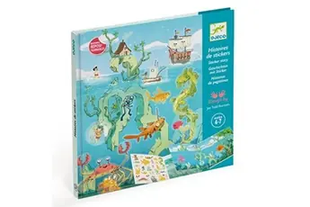 Jeu créatif Les aventures en mer Histoires de stickers
