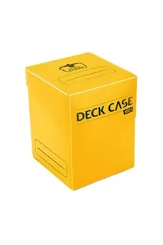 - Boîte pour cartes Deck Case 100+ taille standard Jaune