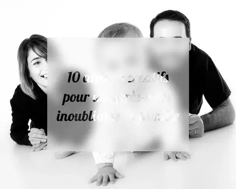 10 ateliers créatifs pour un après-midi inoubliable en famille