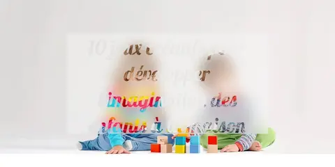 10 jeux créatifs pour développer l'imagination des enfants à la maison