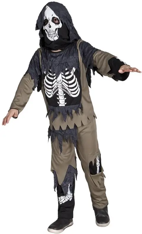 Déguisement de Zombie Squelette - Enfant - 10/12 ans (140 à 152 cm) Boland