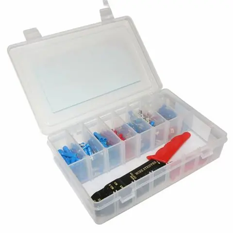 Cosse electrique avec pince (assortiment) (coffret de 200 pieces)