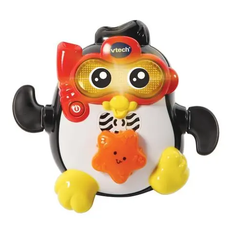 VTECH BABY - Jouet de Bain - Gédéon, Champion de Natation