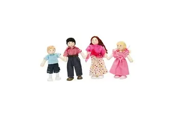 La Famille De Poupées -7 Pièces