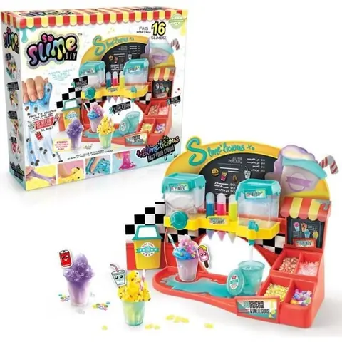 Fabrique à slime senteur fast food - CANAL TOYS - Slimelicious Factory - 16 slimes colorées et parfumées
