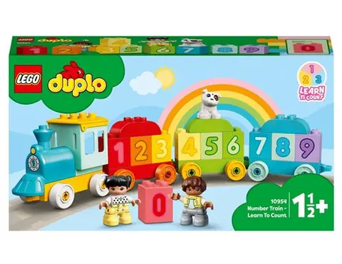 LEGO® 10954 DUPLO® Le train des chiffres - Apprendre à compter Jeux éducatif 1.5 an, Cadeau Jouet Bébé OU Set d’apprentissage