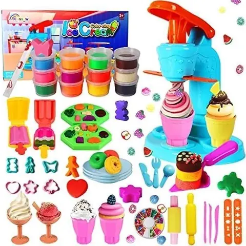 Pâte à modeler - LECOO - 43 pièces - 31 outils moules - 12 pots de couleurs - Créativité enfantine