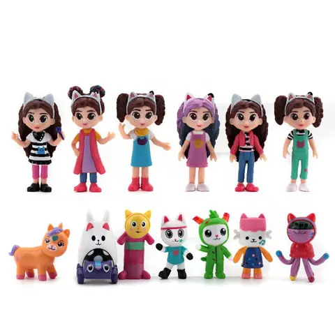 Mini Figurines 7-10cm 14 pièces Figurine Décoration  Jouet Figurine pour EnfantsCadeaux pour enfants