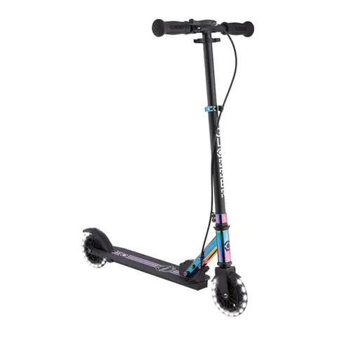 Globber - Trottinette 2 roues FLOW ELEMENT JUNIOR LIGHTS - Néochrome