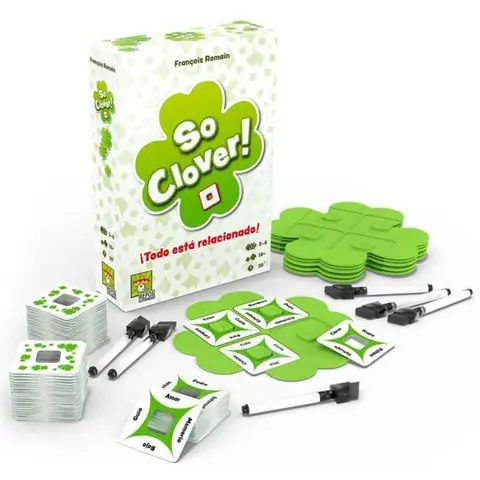 Jeu de société - ASMODEE - SO Clover - Coopératif - Réflexion et stratégie - 3 à 6 joueurs