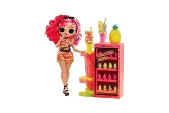 L.O.L. Surprise OMG Sweet Nails  Bar a ongles  Poupée mannequin Pinky Pops Fruit Shop  Th