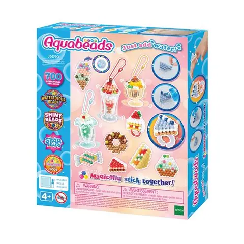 Jeu créatif Aquabeads Mes sundaes et accessoires sucrés