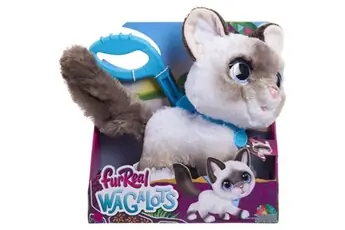 Jouet interactif   Chaton Grand Marcheur 23 cm  Animal interactif avec lai
