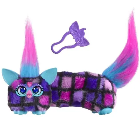 Furby DJ Furblets Dis-Co-Dazz Mini peluche électronique jouet pour enfant 45 sons et musiques dès 6 ans