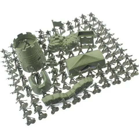 OMABETA jouets modèles de mini soldat Ensemble de jouets de Mini soldat pour enfants ensemble de jeu de soldat jeux dactivite