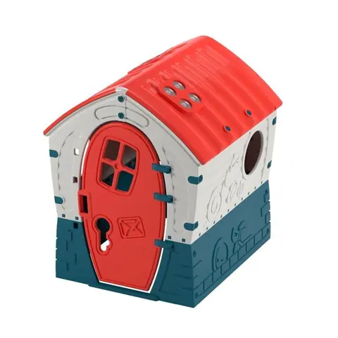 Maisonnette - Dream House - Twilight - Plastique - Rouge - A monter soi-même
