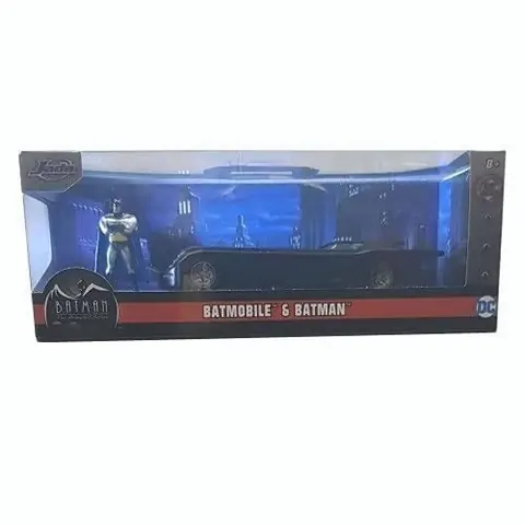 Voiture - JADA - Batmobile - Noir - Figurine Batman incluse - Portes ouvrables