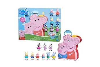 Peppa's Adventures Mallette Peppa, George et leurs amis, jouet préscolaire