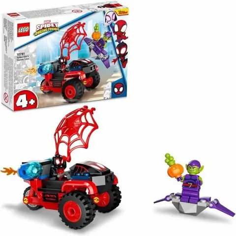 LEGO® 10781 Marvel Spidey et Ses Amis Extraordinaires Miles Morales : Le Techno-Trike de Spider-Man Jouet Enfants +4 Ans