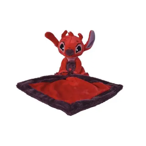 Doudou DISNEY Leeroy - Polyester - 25 x 25 x10 cm - Rouge