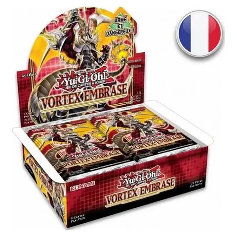 Yu-Gi-Oh! - Konami - Boite de 24 Boosters - Vortex Embrasé - Français