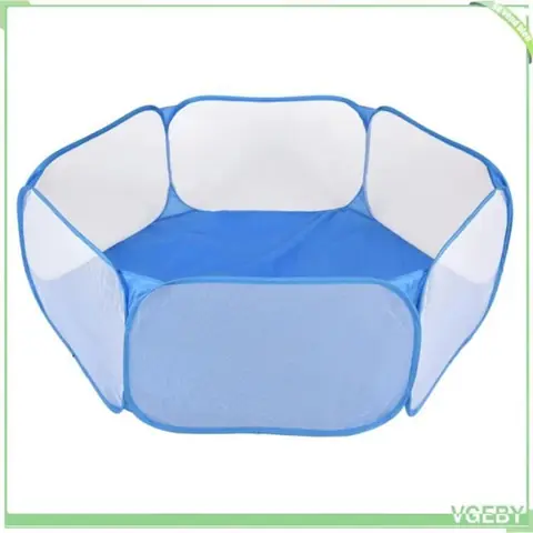 Tente de Jeu - V GEBY - Pliable - Piscine à Balles - Intérieur/Extérieur - Bleu