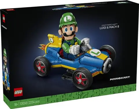 LEGO® Super Mario 72050 Mario Kart™ : Luigi et Proto 8
