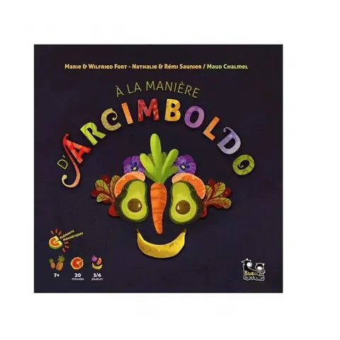 Jeu de société - Bankiiiz Editions - À la manière dArcimboldo - 3 à 6 joueurs - 7 ans et plus - 30 min