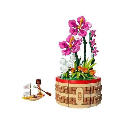 LEGO Disney 43252 Le pot de fleurs de Vaiana Cadeaux Jouets Objets de collection 9+