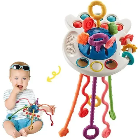 Jeux Montessori 1 an Jouet Sensoriel Bebe Montessori Fille Garcon Montessori Bebe Eveil 6-18 Mois Jouet Bebe 1 an Montessori