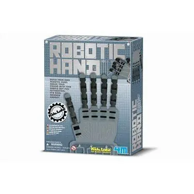 Kit science - Créez la main robotique - Enfant 8 ans - Garçon - Intérieur - Piles