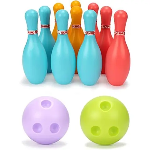 Jeu de quilles - ZGEER - Ensembles de bowling pour enfants - 3 à 6 ans - Plastique - Mixte
