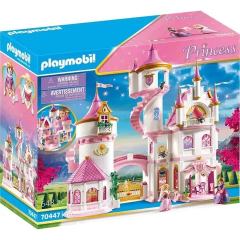 PLAYMOBIL 70447 Grand palais de princesse Les princesses magic 644 pièces Dès  4 ans